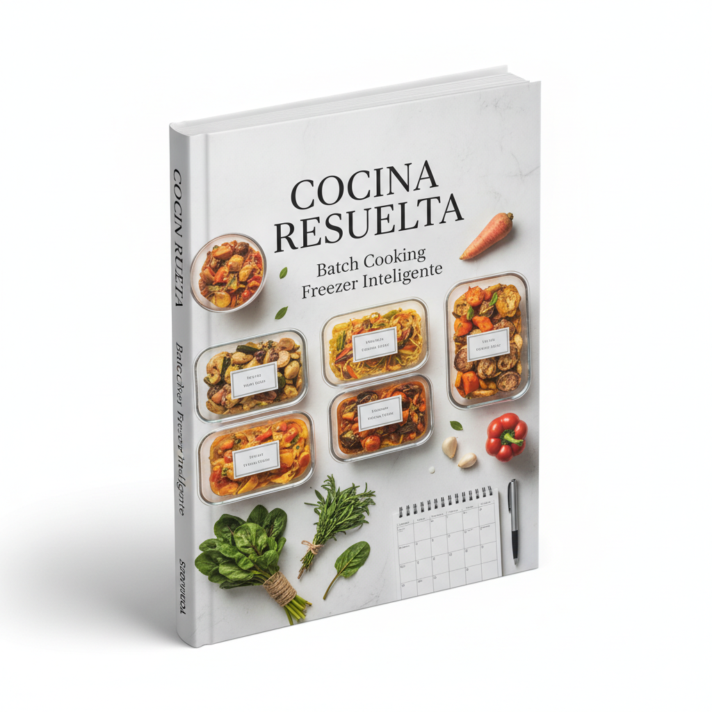 Cocina Resuelta - Batch Cooking- Freezer Inteligente