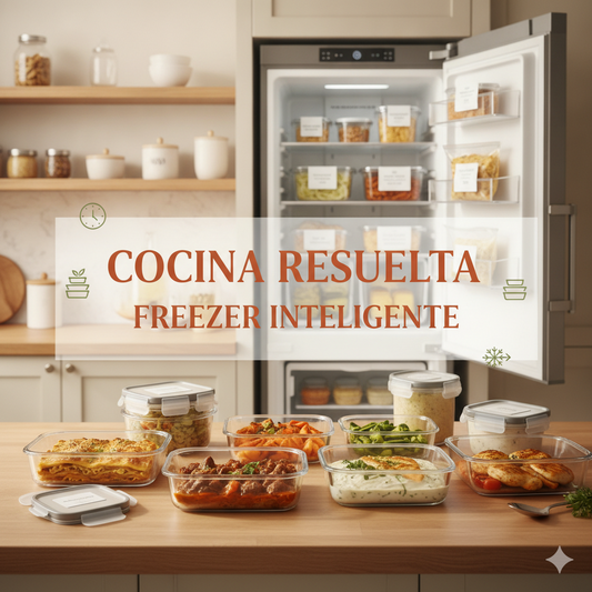 Cocina Resuelta - Batch Cooking- Freezer Inteligente